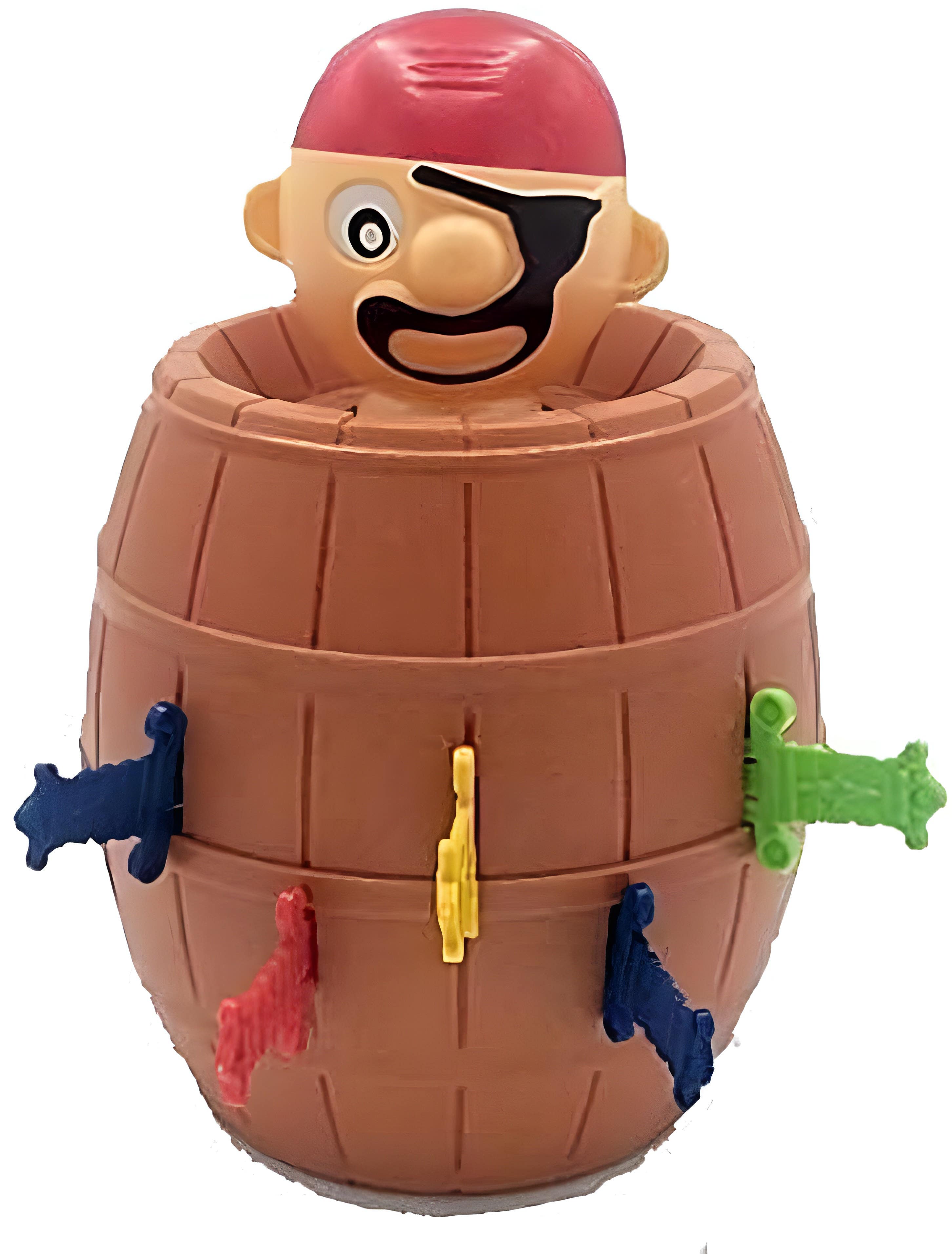 Z&H Pirate Barrel Board Game | Jumping Pirate & Piggy Bank | Family Fun Toy