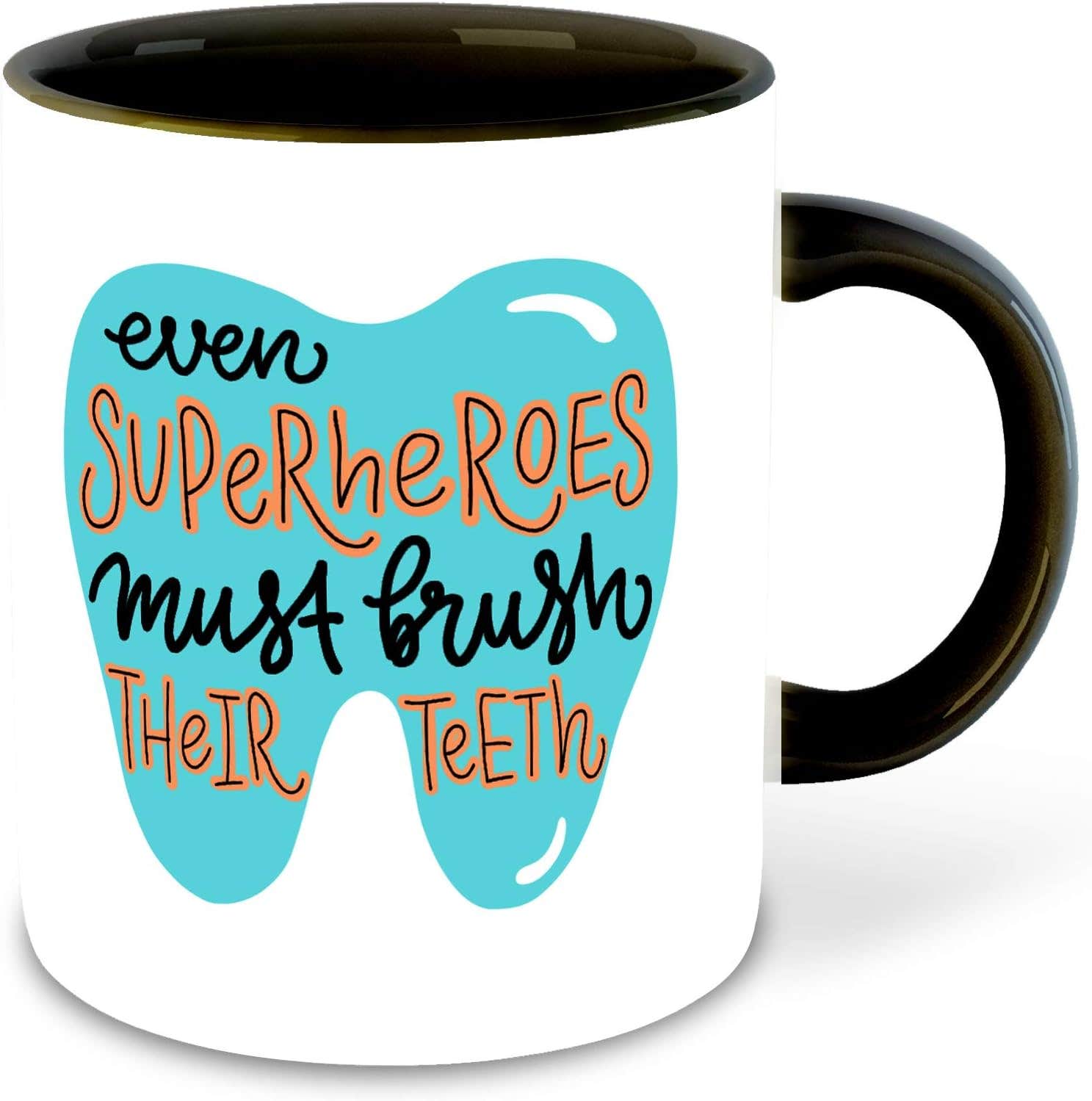 Whats Your Kick Dentist Inspired Designer Ceramic Coffee Mug - Motivational Quotes - 350ml, Microwave Safe
