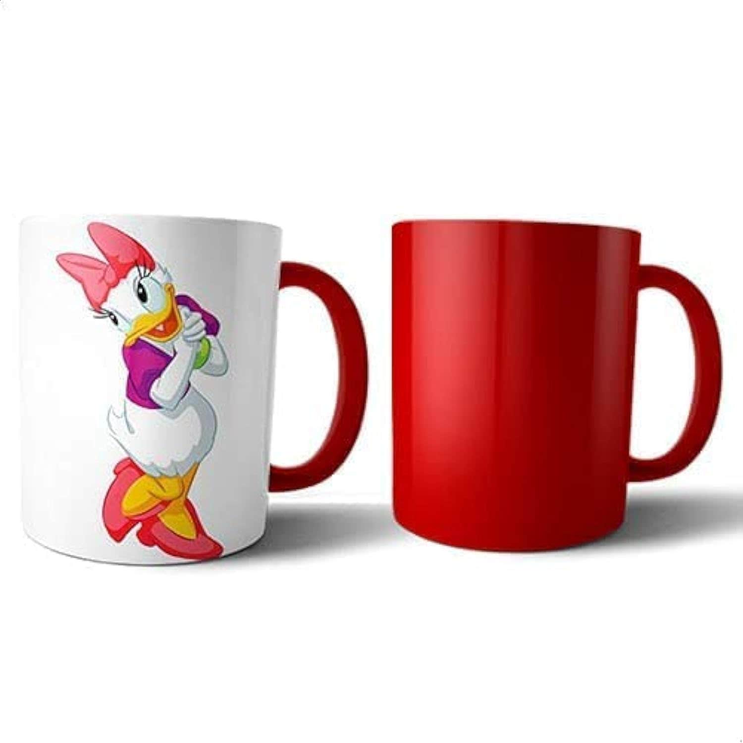 Porcelain Magic Mug - Color-Changing Design - 250ml Capacity