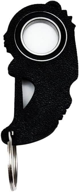 keychain Ninja Swivel keychains,(Metal spinner finger- Plastic 3D Body) keychain tips to relax portable car or bike swivel keychains for boys, men and women Shape 7