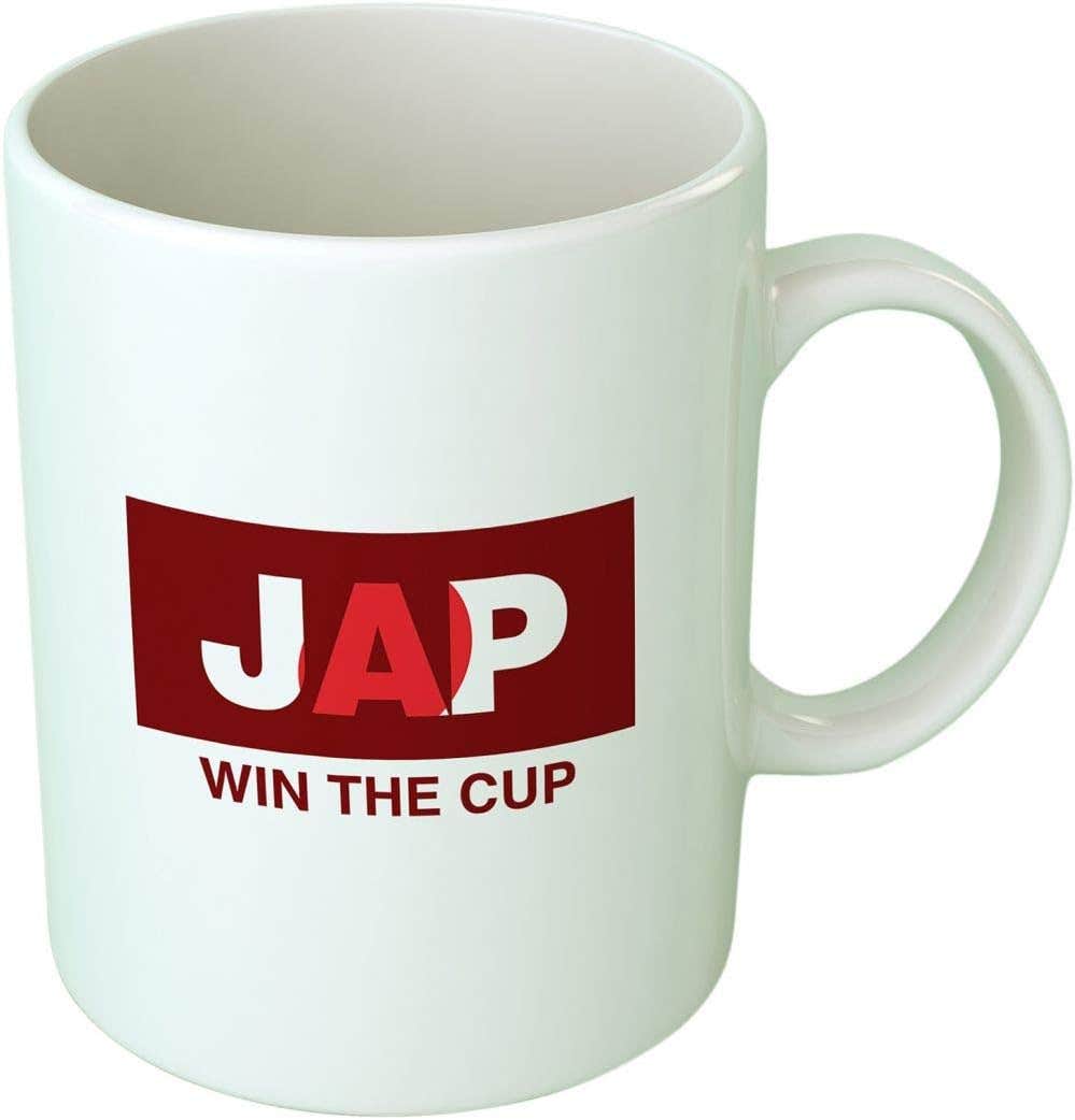 Printed Mug Japan Win The Cup - Multi Color