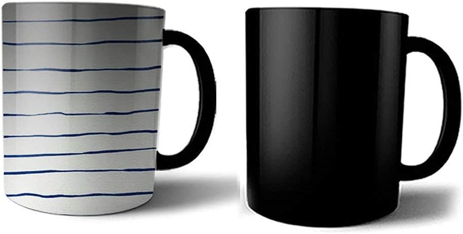 Printed Magic Mug - Multicolor Ceramic - Cartoon Graphic Prints