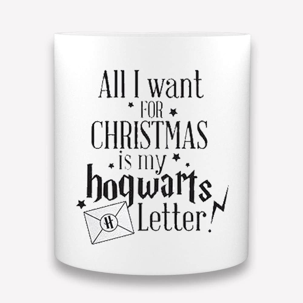 AL PRODUCTION Harry Potter Hogwarts Letter Inspired Ceramic Mug - White, Microwave Safe