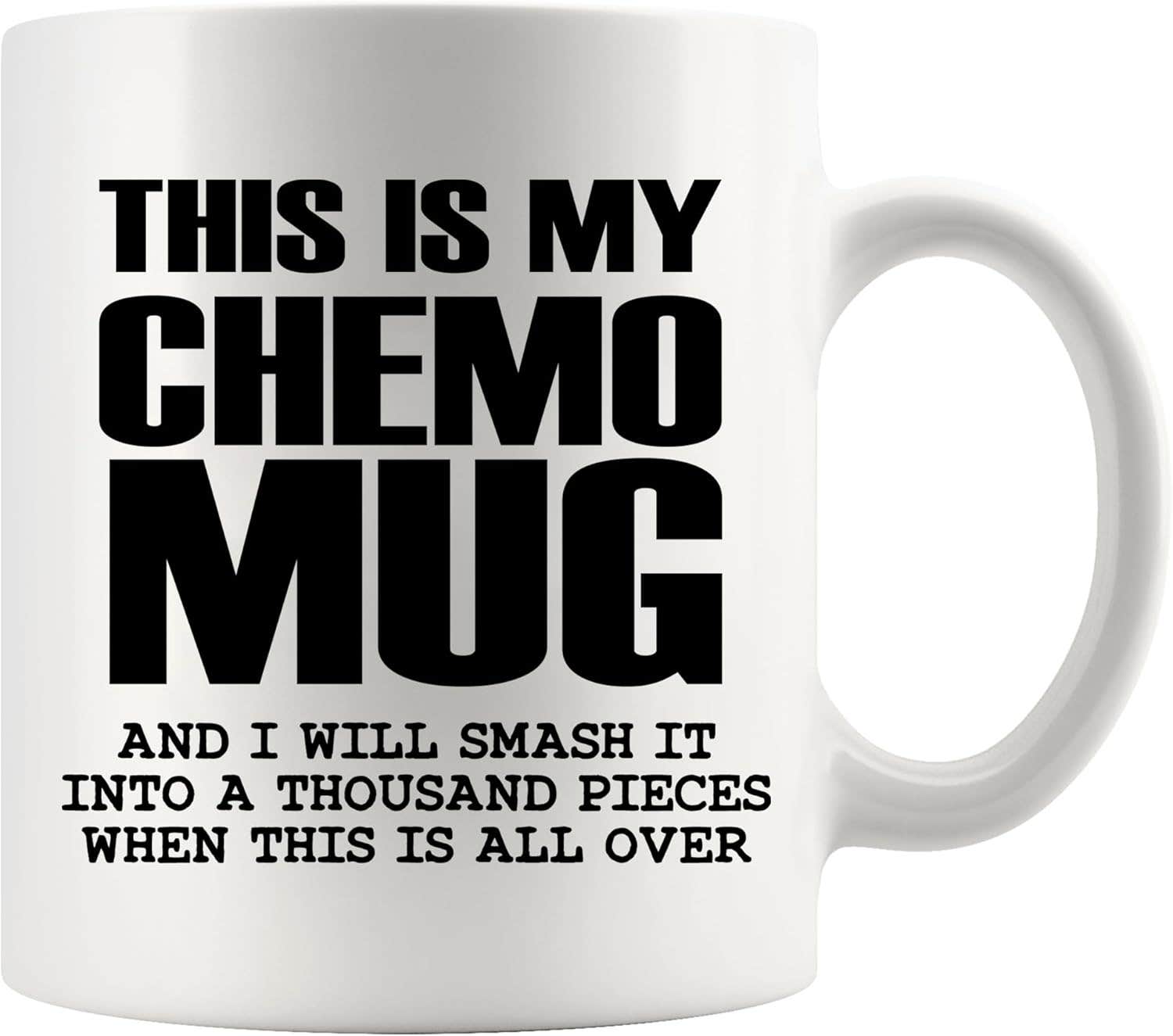 Panvola Cancer Survivor Inspirational Ceramic Mug - White 11 oz