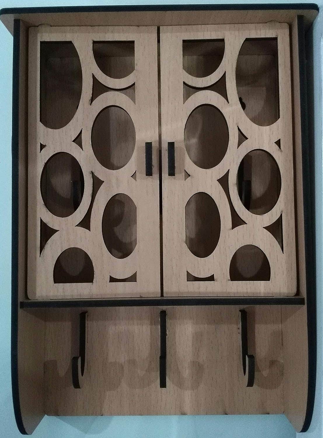 Wooden Key Hanger (Light Brown)