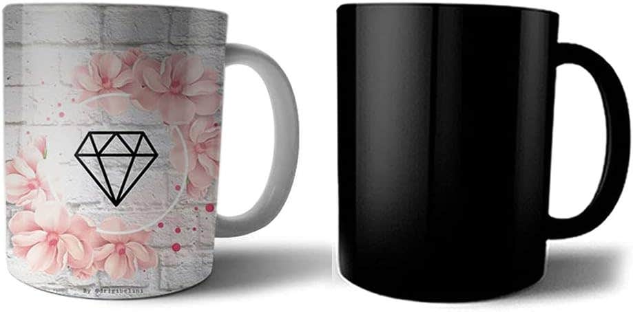 Printed Ceramic Magic Mug - Multi Color , 2725618498299