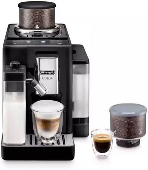 De'Longhi EXAM440.55.B Espresso Machine, 1.4L, 1450W, Black