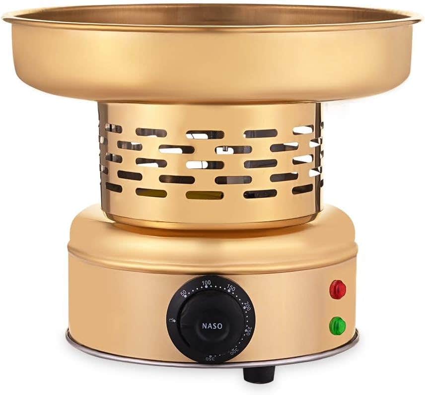 Nasosteel Family El-omda Sand Brewer Turkish Coffee Machine - Gold/Black