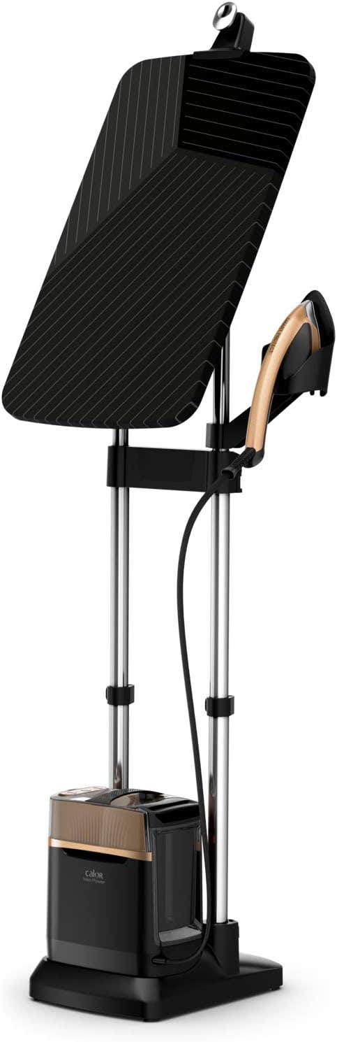 Tefal IXEO Power All-In-One Iron and Clothes Steamer Solution, Black and Copper, QT2020