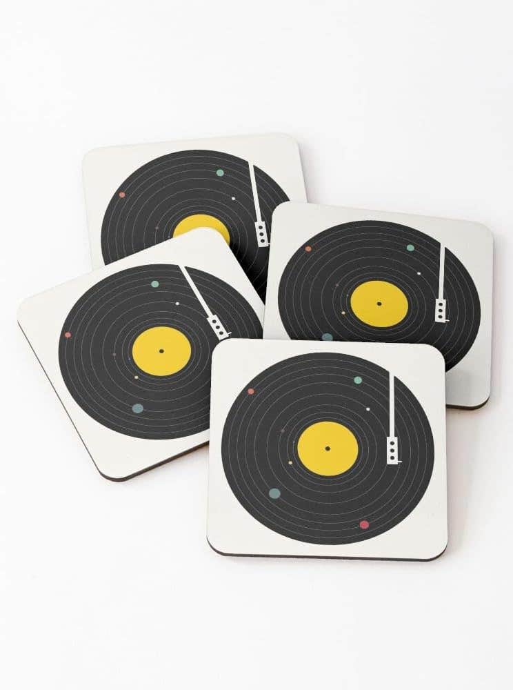 Music Everywhere Coasters (Set of 4)