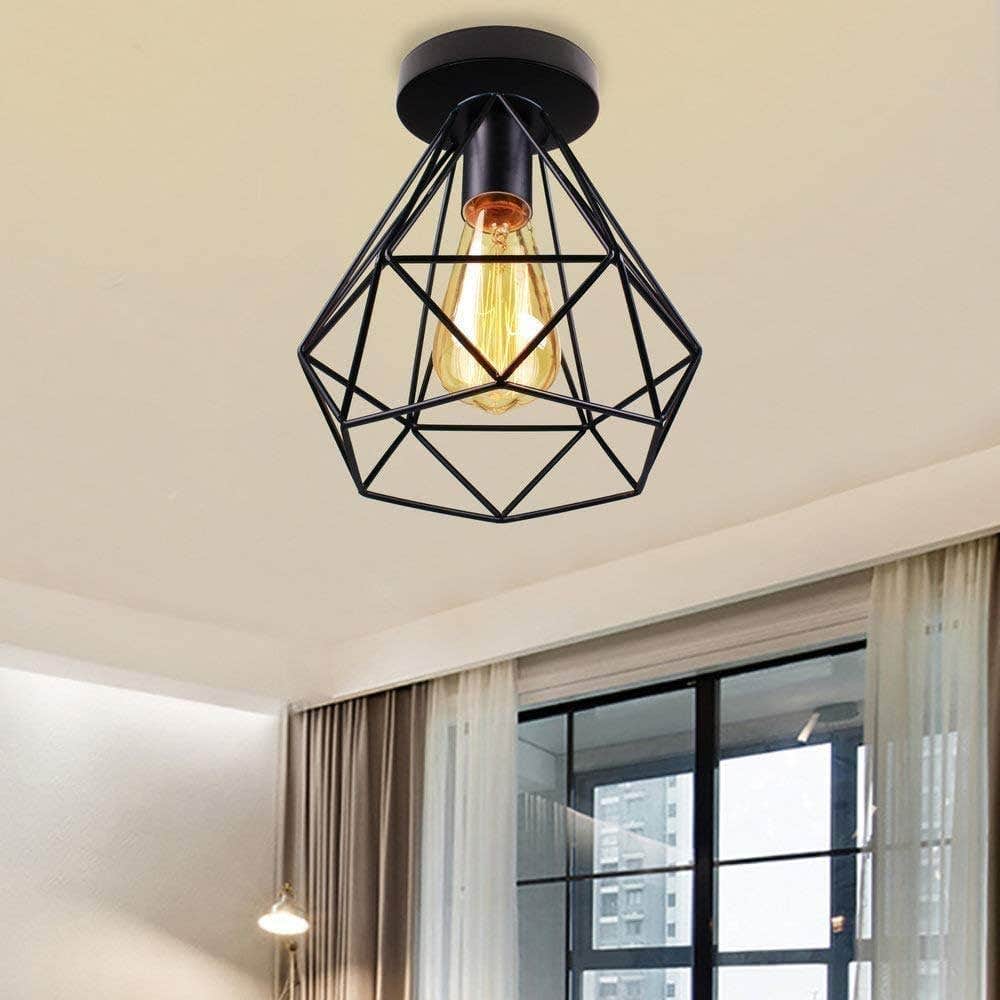 Modern Black Aluminum Hermy Ceiling Pendant