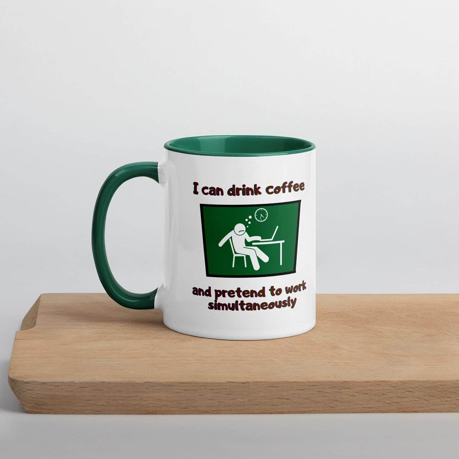 Sarcastic Ceramic Coffee Mug - Silver, 300ml - Funny Work Gift