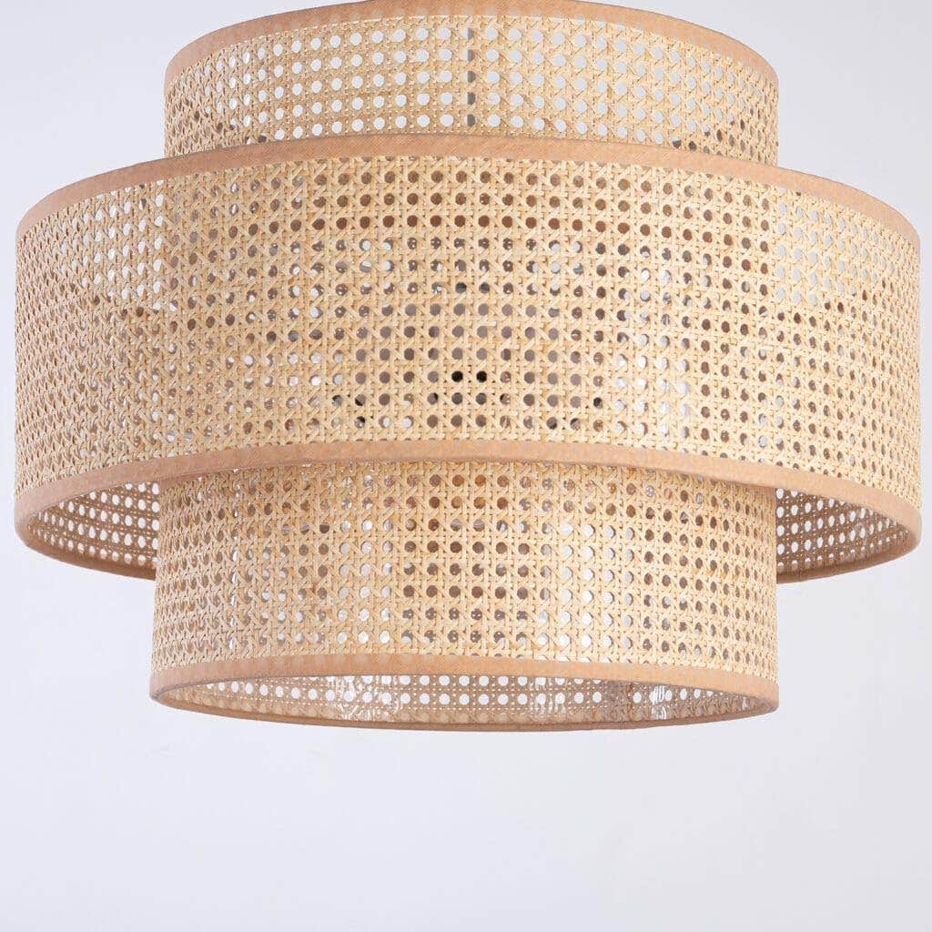 Boho Tandora Beige Chandelier | Stylish E27 Chandelier by Mishkah Lighting