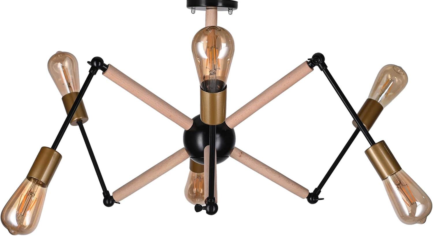 Witty Chandelier 1 Bulb Multi