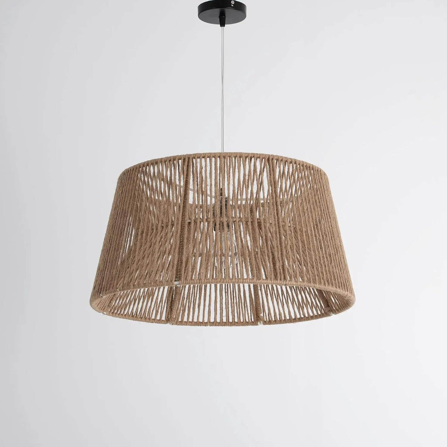 Mishkah Lighting Macrame Boho Chandelier