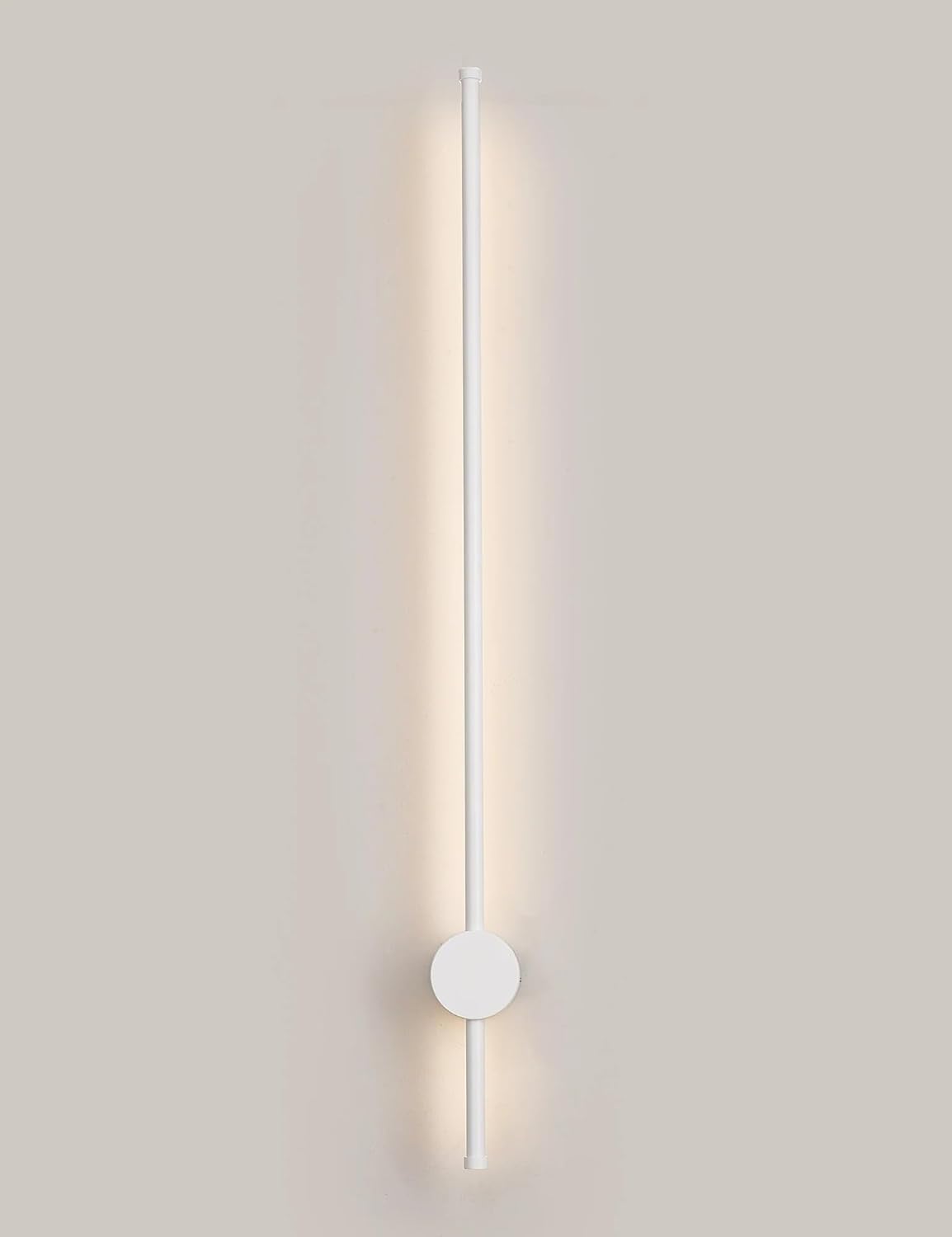Modern LED Wall Light, 60cm Linear Sconce, Colour Changing, Metal Construction