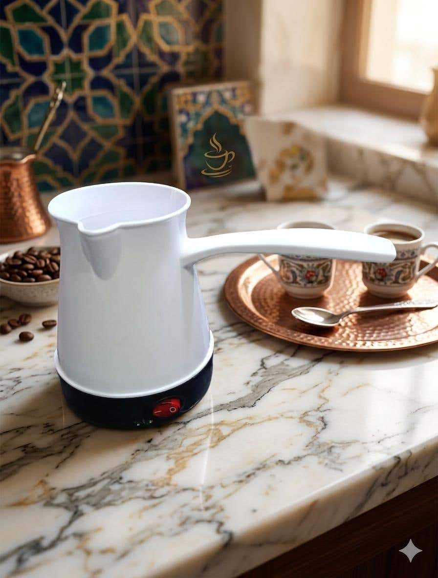 City Electric Coffee Maker - Stainless Steel Base - Safe & Durable