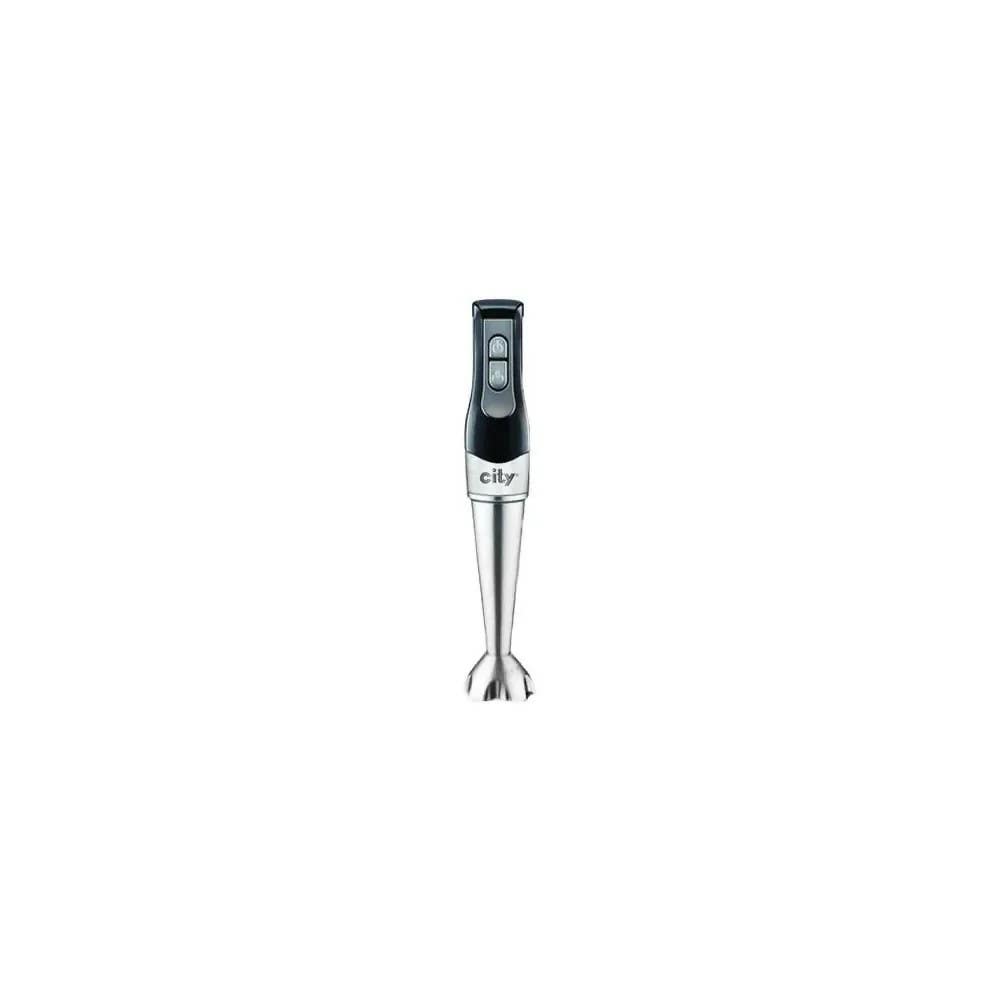 City Hand Blender + Egg Beater, 5-in-1, Stainless Steel, 1500W