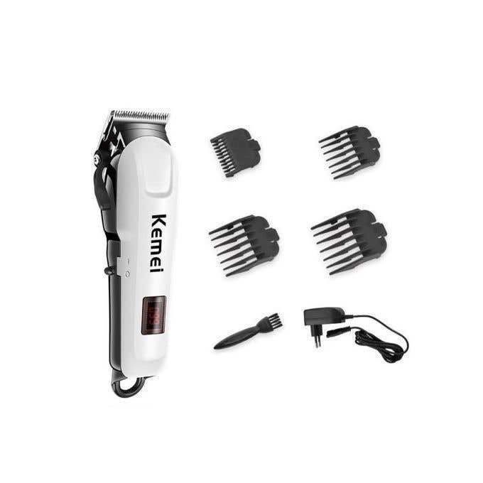 Kemei Km-809A Rechargeable Electric Hair Trimmer - Professional Grooming