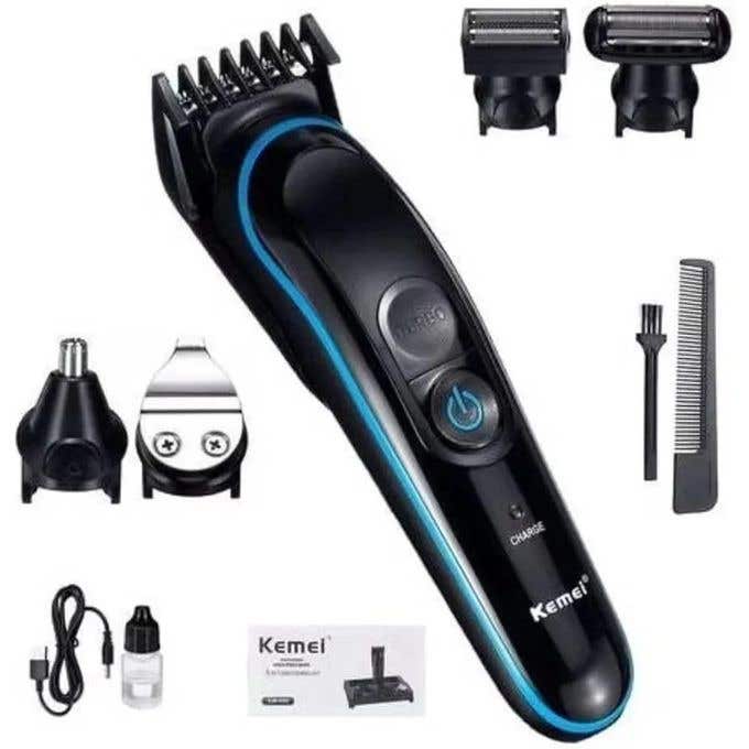 Kemei Km-690 Electric Professional Shaver, Rechargeable 5-in-1