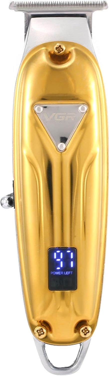 Vgr V-062 Trimmer Hair, Beard And Mustache Trimmer - Professional Rechargeable Cutting Terminator Machine Includes Guide Combs Ideal For Barber, Home And Barber Shop