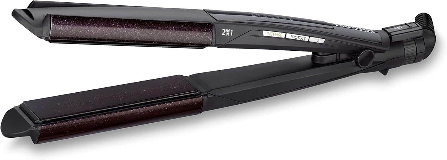 HOME GOLD Ceramic Hair Straightener, 750°F Heat, 30-Second Heat-Up