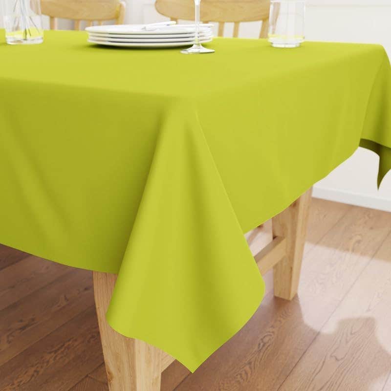 Premium Cotton Table Runner - Mint Green - 145x275 cm - Durable & Easy to Clean