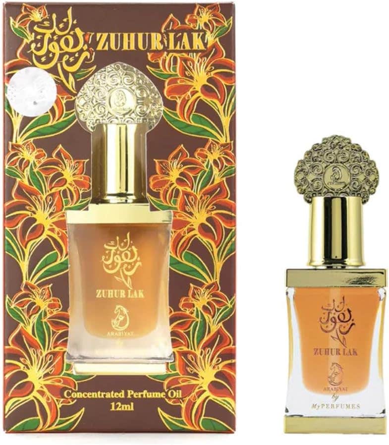 Arabiyat Zuhur Lak Concentrated Perfume Oil 12ml - Fruity Aromatic Musk Oud Blend