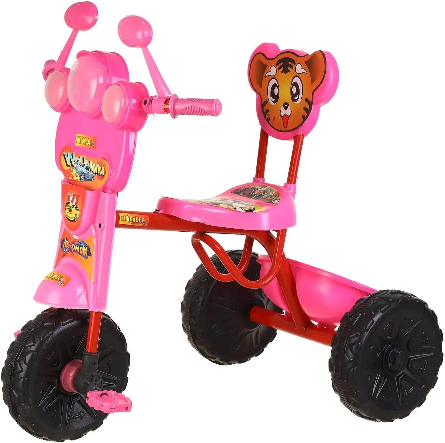 Kids Tricycle - Headlight Design - Safe Riding Experience