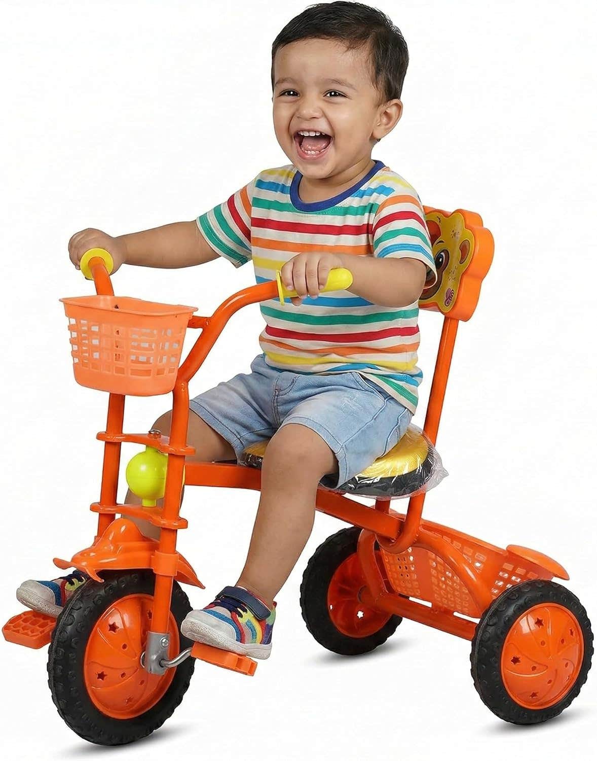 Golden Boy Three Wheels Bike for Children Orange