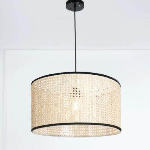 Mishkah Lighting Boho Rattan Chandelier