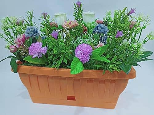 Artificial flower basin, sink stand 40 cm