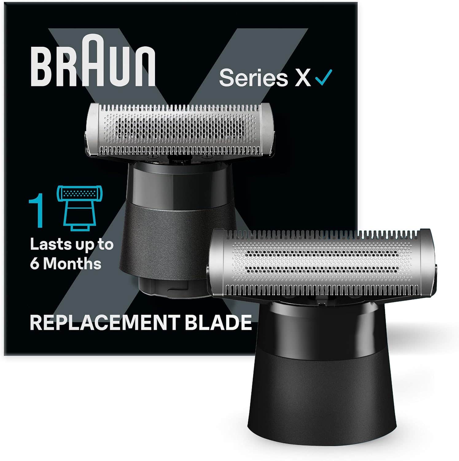 Braun Series X Replacement Blade - 4D-Blade Technology, Waterproof, XT10
