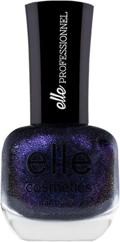 Elle nail polish 14.ml no.910 false black