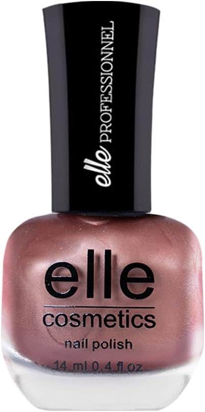 ELLE Nail Polish 14.ml No.908 False Black