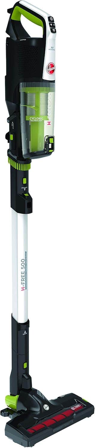 Hoover H-Free Cordless Vacuum Cleaner 40W Grey x Phosphorous - Bagless, Wireless, LED Lighting