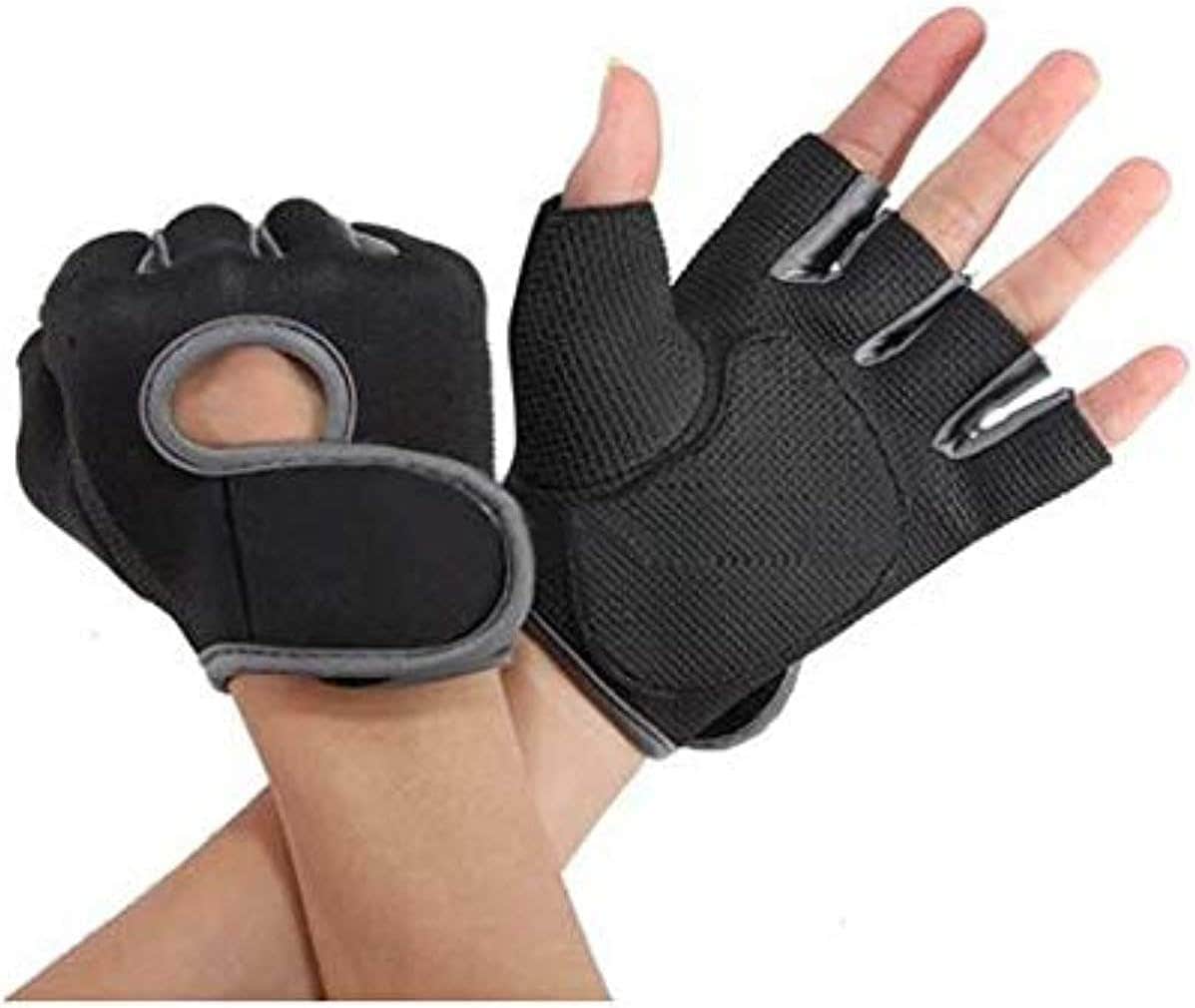 Men's Half Finger Sport Gloves for Cycling, Fitness & Weightlifting