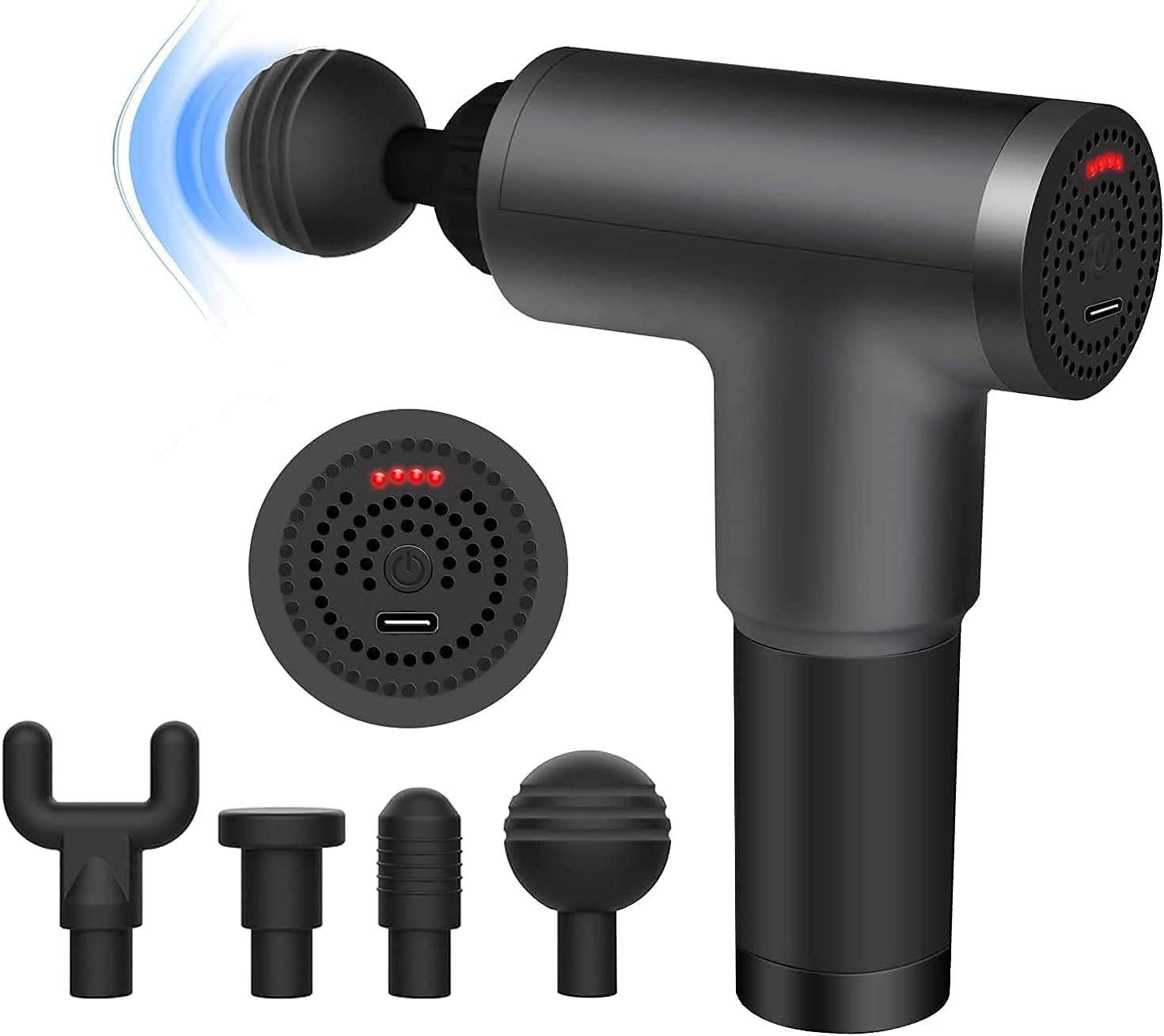 VBM Battery-Powered Massage Gun for Pain Relief & Deep Tissue
