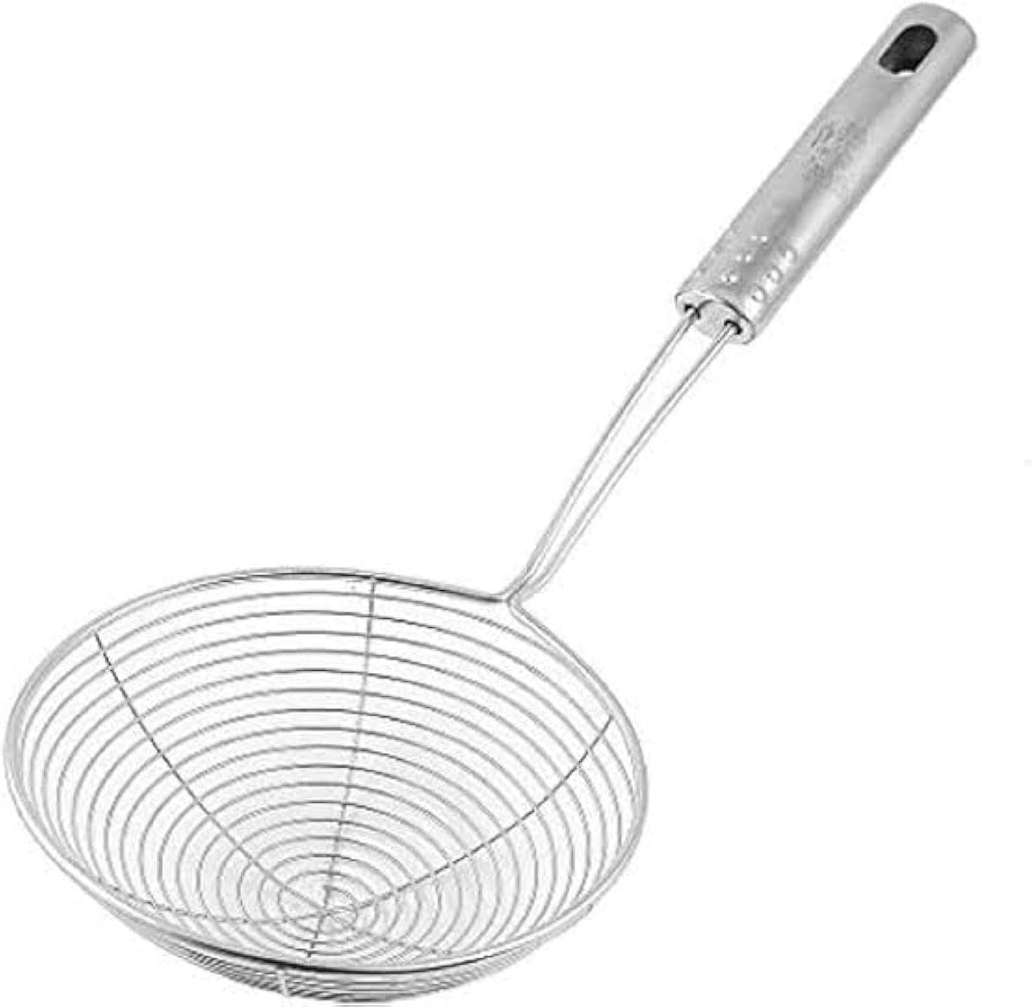 Generic Stainless Steel Large Oil Strainer - 33 cm - Kitchen Tool