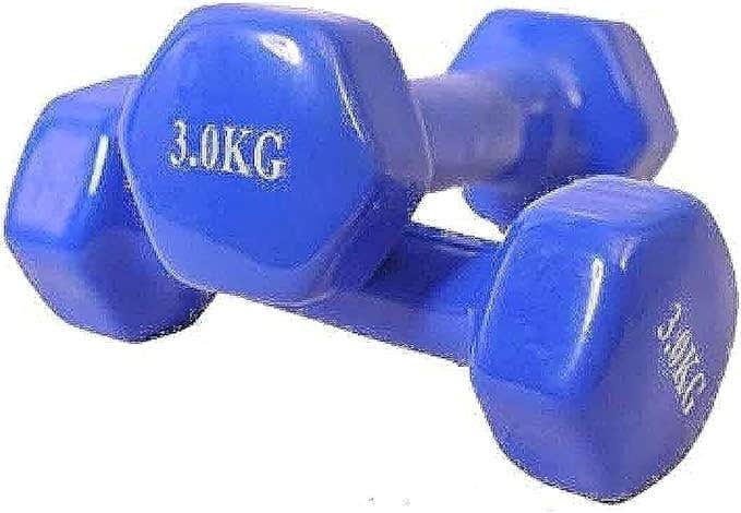 Double Dumbbells Vinyl - 3 KG - Blue008