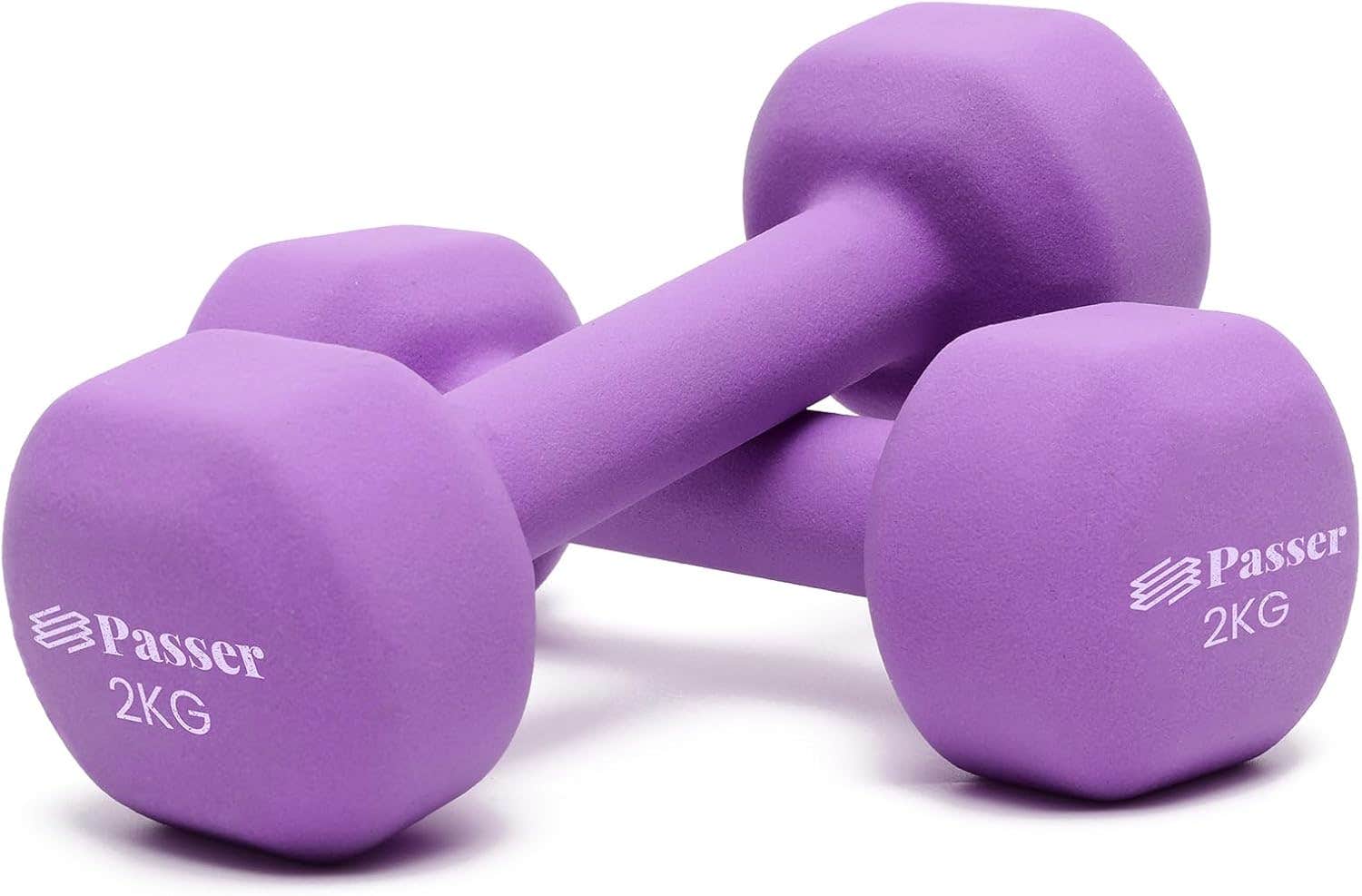 Neoprene Dumbbells Set Dumbbells Women Dumbbell Set Small Dumbbell Set (Set of 2) Weights Dumbbell for Women and Children - Gymnastics, Yoga, Pilates, Gym - Strength Training, Workout, Fitness