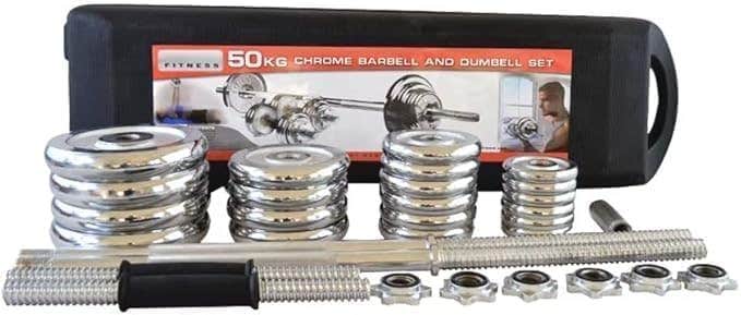 50KG Professional Adjustable Weight Set – Full Body Training