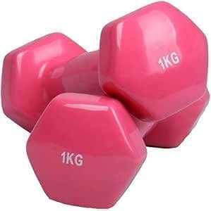 Double Dumbbells Vinyl - 1KG - Pink