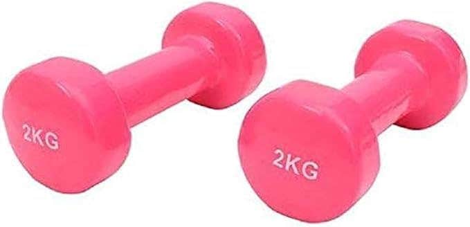 Double Dumbbells Vinyl - 2 KG - Pink0099999