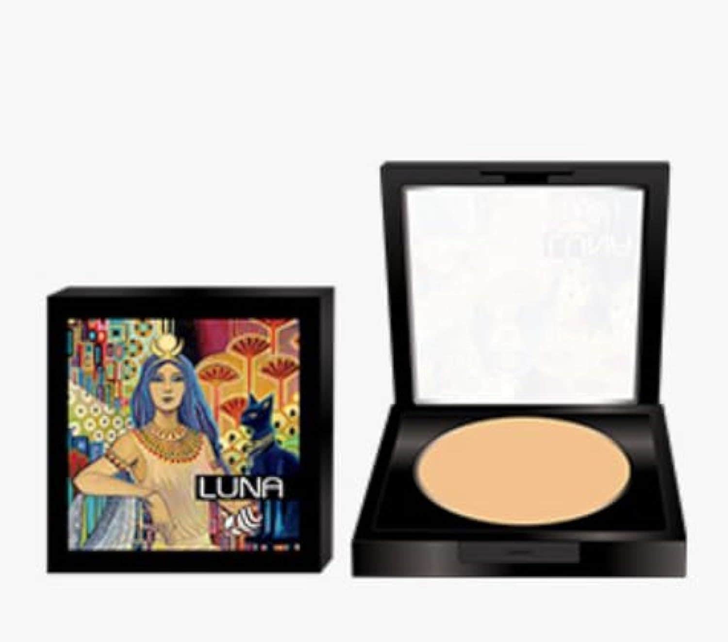 Luna Compact Powder 607 - Beige Clay, Makeup Setting & Shine Control
