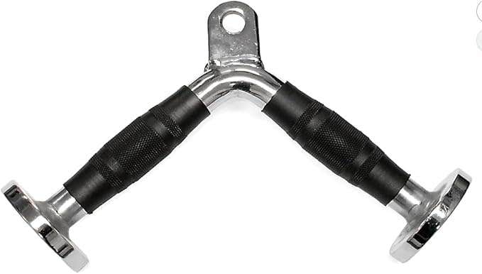 CAP Barbell Deluxe Triceps V - Bar with Rubber Handgrips