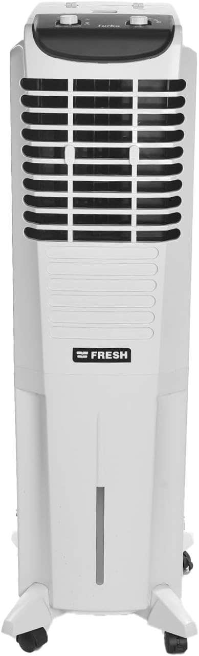 Fresh 40L Air Cooler - Mechanical - Dust Filter, Fast Cooling - White