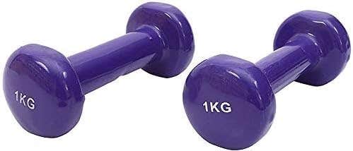 Classical Head Vinyl Dumbbell Set, LS2001 00988