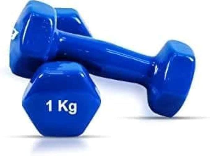 Vinyl Dumbbell Classical Head 1 Kgx2 009