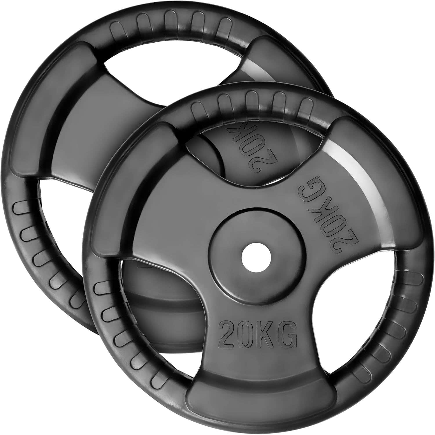 MAXXIVA 40kg Cast Iron Weight Plates Set for Strength Training